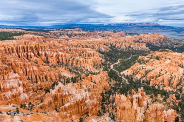 Bryce Canyon Ulusal Parkı, Utah, ABD şafak vakti.