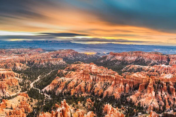 Εθνικό Πάρκο Bryce Canyon Γιούτα Ηπα Την Αυγή — Φωτογραφία Αρχείου