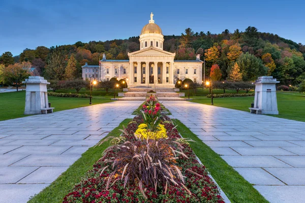 Vermont State House Montpelier Vermont Eua — Fotografia de Stock