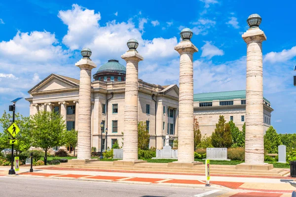 Columbia Missouri Usa Sądzie Hrabstwa Boone — Zdjęcie stockowe