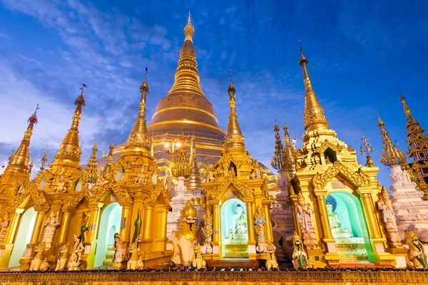 Pagode Shwedagon Yangon Mianmar — Fotografia de Stock