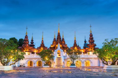 Chiang Mai, Tayland geleneksel mimarisi..