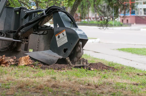 Shredder for sawn wood — Stock Photo, Image