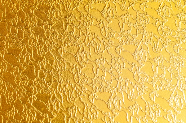 Yellow glass texture close-up — Stock Photo, Image