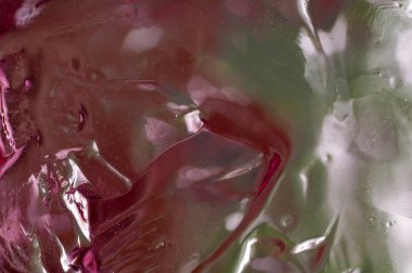 Aqua jel renk makro soyut