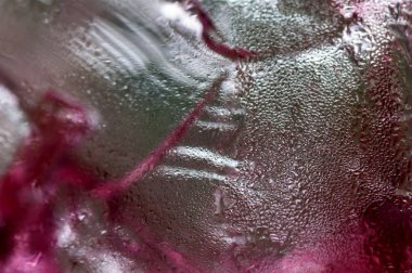 Aqua jel renk makro soyut