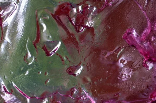 Aqua jel renk makro soyut