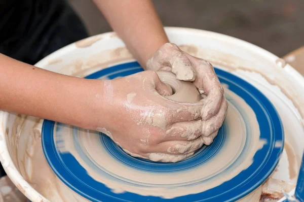 Master class in ceramica — Foto Stock