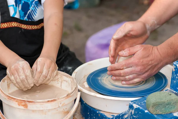 Master class in ceramica — Foto Stock