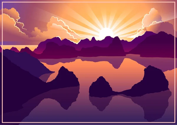 Asya kültürünün ve doğasının güzel arka planı