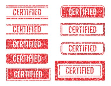 Word lastik pullar Grunge Style Set sertifikalı