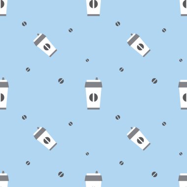 Kahve kağıt Kupası desen