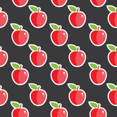 Elma meyve sorunsuz gıda desen
