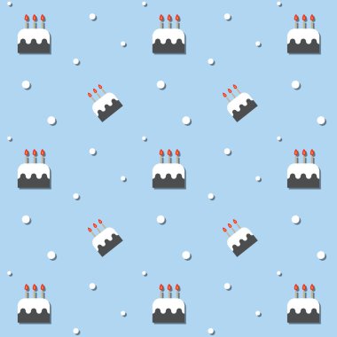 Sorunsuz doğum günü parti pasta desen