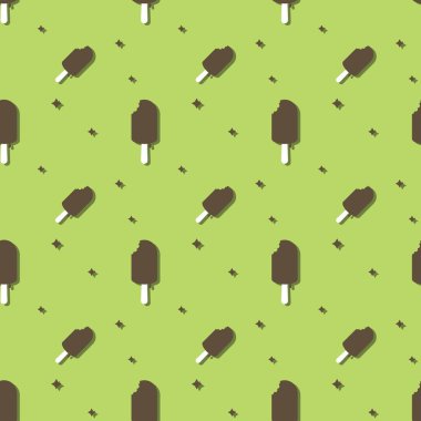 Dondurma yeşil Seamless Modeli