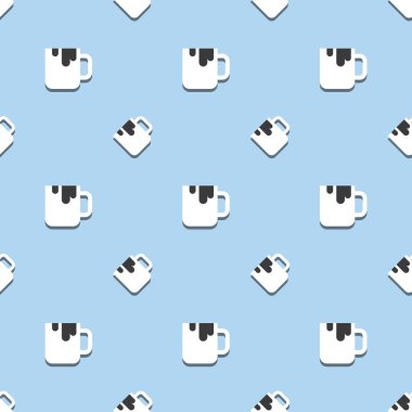Kahve sabah içki Seamless Modeli