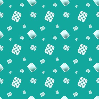 Kurabiye tatlı tatlı siluet Seamless Modeli