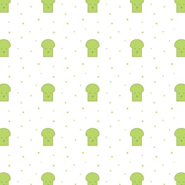 Kahvaltı desen için sorunsuz tost