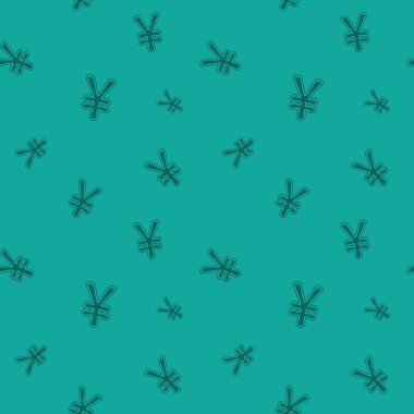 Yen para birimi sorunsuz para işareti desen