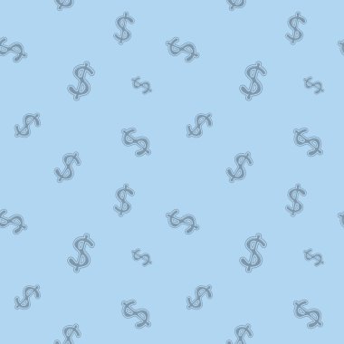 Doları para para birimi sembolü sorunsuz arka plan