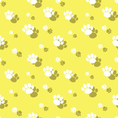 Hayvan pençe baskı yaban hayatı kesintisiz arka plan