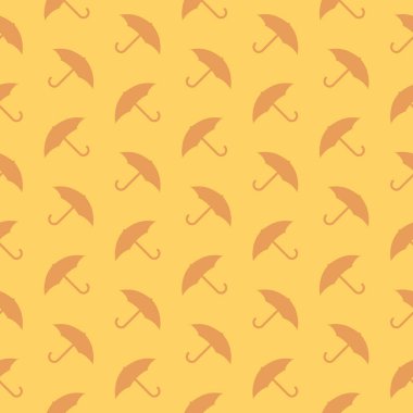 Şemsiye Yağmur koruması kesintisiz arka plan dekoratif Silhouet