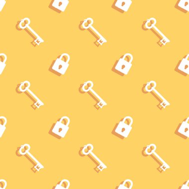 Anahtar ve güvenli kilit sorunsuz arka plan