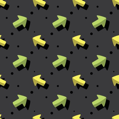 Ok gezinti sembol sevimli stil sorunsuz koyu arka plan