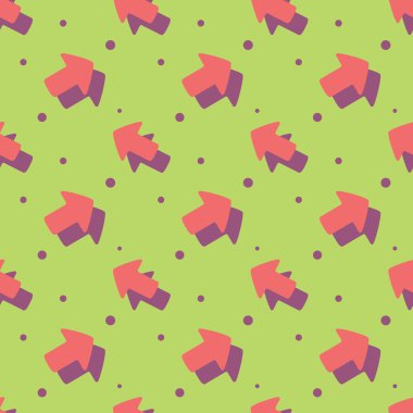 Ok gezinti sembol sevimli stil düz sorunsuz arka plan