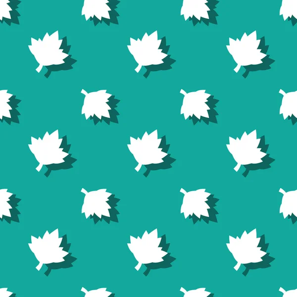 Maple φύλλα φύση απρόσκοπτη υπόβαθρο Floral μοτίβο — Διανυσματικό Αρχείο
