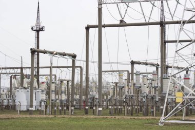 Yüksek gerilim elektrik üretim ve elektrik Trafo Merkezi 