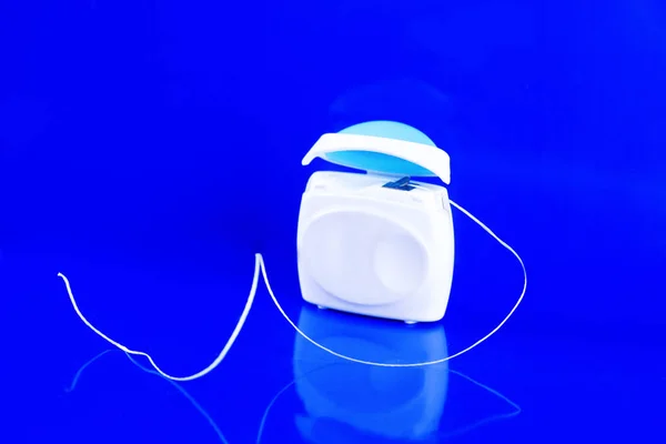 Dental Floss Container Stock Photo