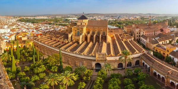 Panorama van de Mezquita in Cordoba, Spanje — Stockfoto