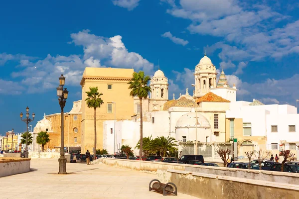 Kathedraal in Cadiz, Andalusie, Spanje — Stockfoto