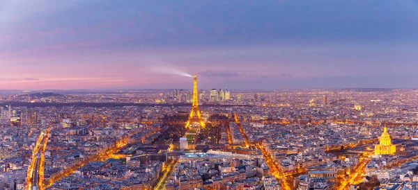 Veduta aerea di Parigi con Les Invalides, Francia — Foto Stock