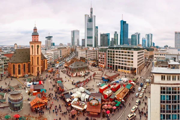 Hauptwache in Frankfurt am Main, Germany — Zdjęcie stockowe