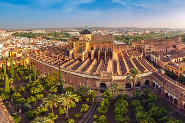 Panorama van de Mezquita in Cordoba, Spanje — Stockfoto