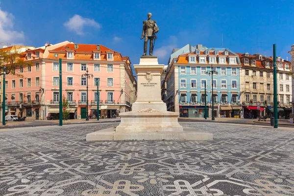 Duque da Terceira Square in Lisbon, Portugal — 스톡 사진