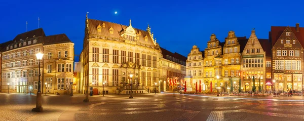 Antigua Plaza del Mercado de Bremen en Bremen, Alemania —  Fotos de Stock