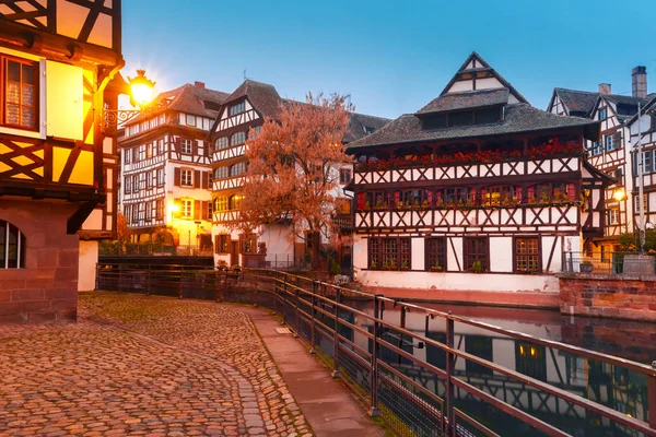 Petite France in the morning, Strasbourg, Alsace — Stock Photo, Image
