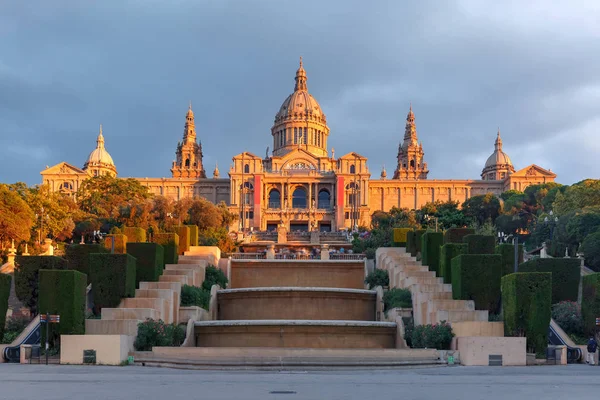 Praça Espanha ou Placa De Espanya, Barcelona, Espanha — Fotografia de Stock