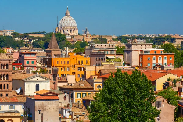 Légi kilátás Róma, Olaszország — Stock Fotó