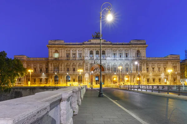 Pałac Sprawiedliwości w Rzym, Włochy — Zdjęcie stockowe