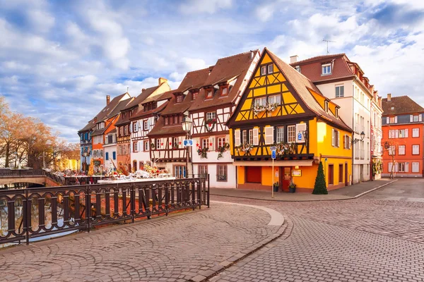 Christmas Little Venice in Colmar, Alsace, France — Stock Photo, Image