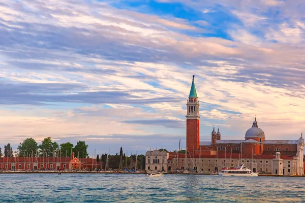 San Giorgio Maggiore-kyrka i Venedig, Italia — Stockfoto