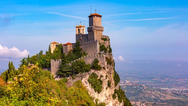 Guaita twierdzy w San Marino — Zdjęcie stockowe