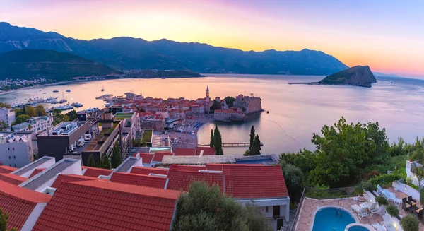 Cidade Velha de Budva, Montenegro — Fotografia de Stock