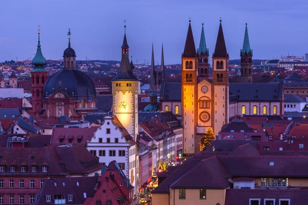 Wurzburg, Franconia, Baviera settentrionale, Germania — Foto Stock