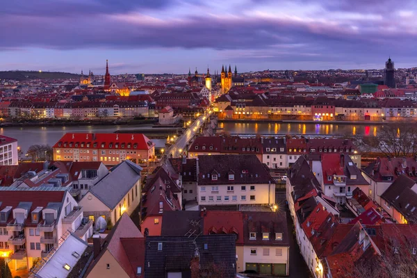 Wurzburg, Franconia, Baviera settentrionale, Germania — Foto Stock