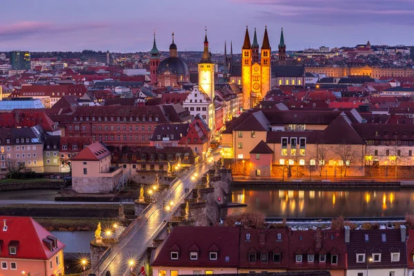 Wurzburg, Franconia, Kuzey Bavyera, Almanya — Stok fotoğraf